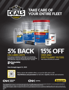 15% Off all OEM and Fleetgaurd Filters